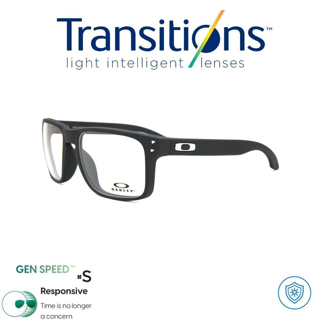 Gafas Americanas + TRANSITIONS© GEN S® Anti/Blue Pro Formula Máximo+/- 2.00 SPEED©